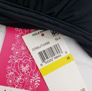 Hula Honey Swim Hula Honey Push Up Black Strappy Bikini Top S M Poshmark